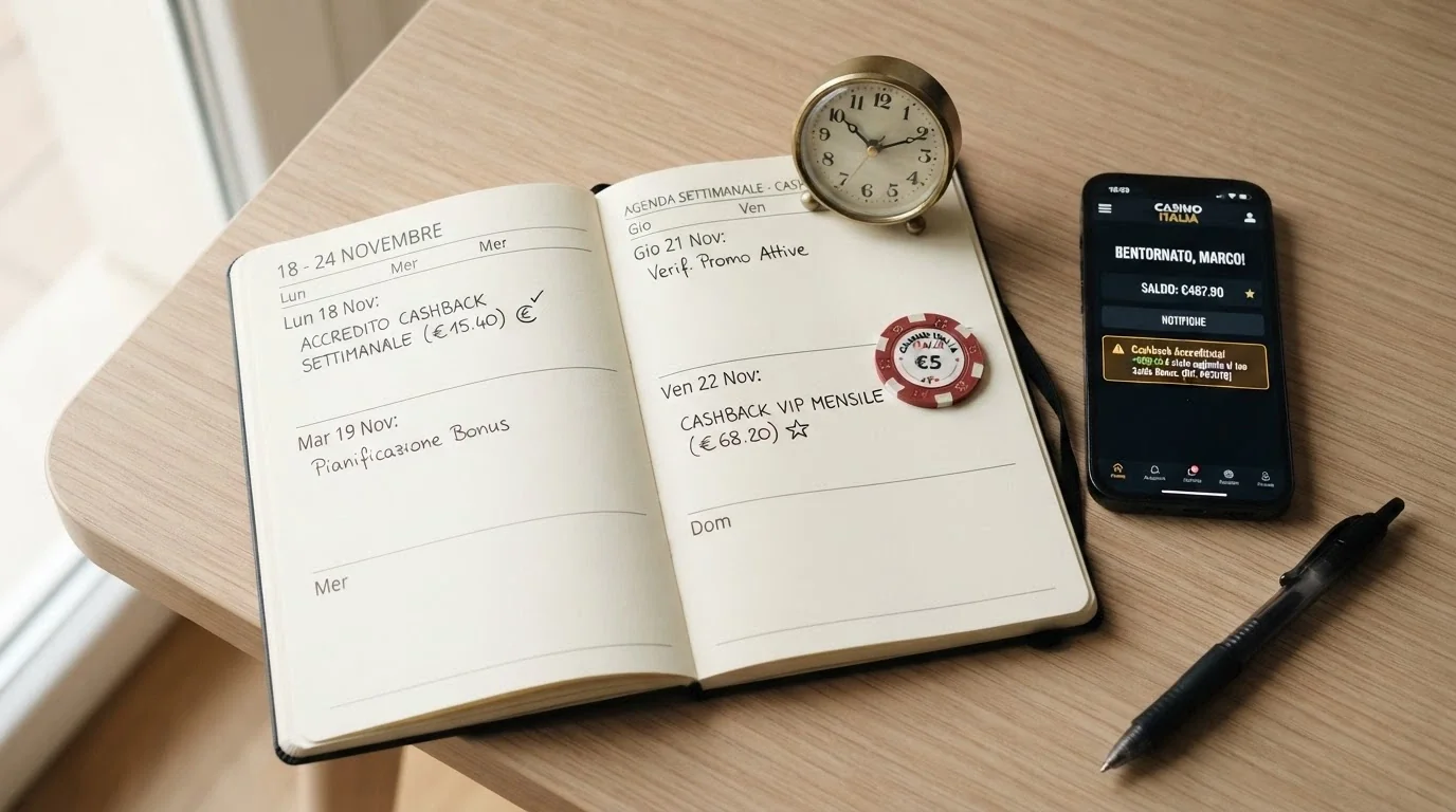 Un calendario con icone a orologio e il simbolo dell'euro, collegato alla schermata di accredito di un conto gioco ADM