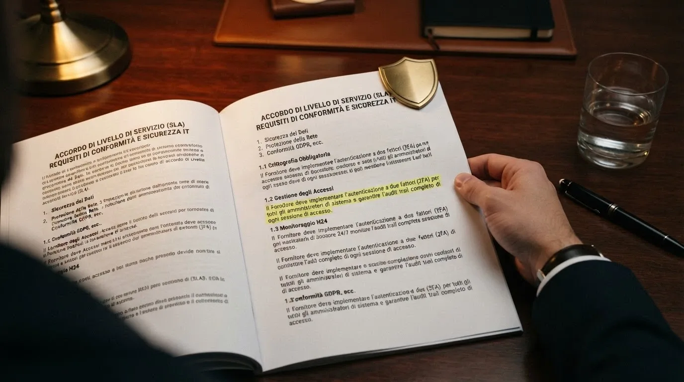 Il testo del Decreto Legislativo 41/2024 aperto sulla pagina che elenca i requisiti per i concessionari, con un evidenziatore sui punti chiave