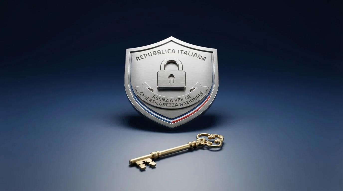Il logo ufficiale dell'ADM accanto al simbolo del lucchetto di sicurezza e alla bandiera italiana, su sfondo l'elenco dei concessionari autorizzati
