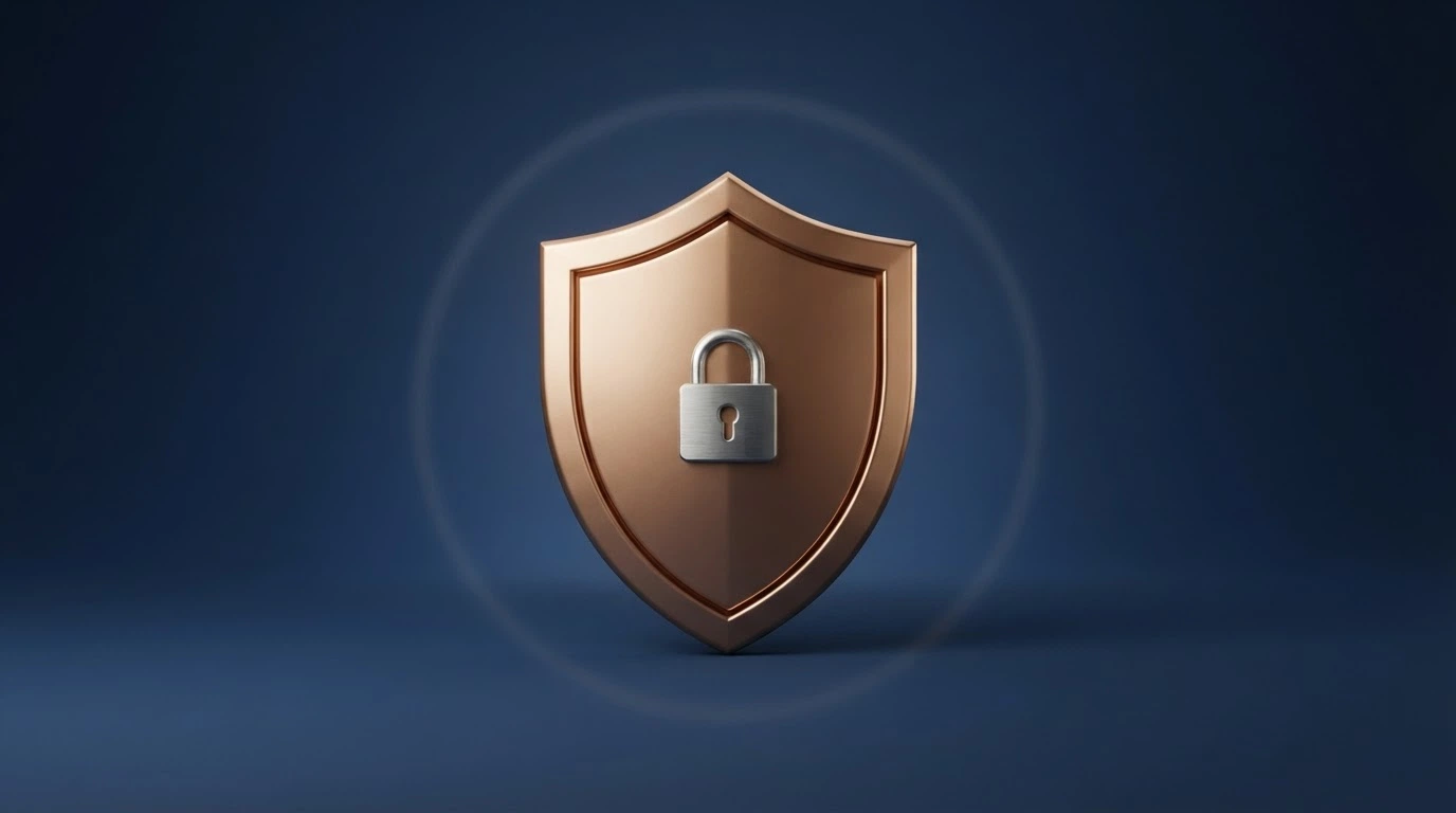 Logo ufficiale ADM accanto al simbolo del lucchetto di sicurezza su sfondo istituzionale